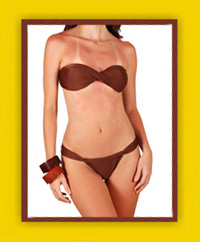 Bandeau bikini - ASTECA