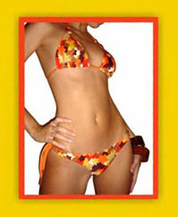 Swimwear - BORBOLETA LARANJA