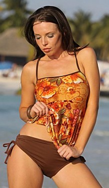 Amber Tropics Tankini Amber Tropics Tankini