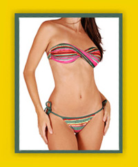 Brazilian bandeau bikini - MARITACA